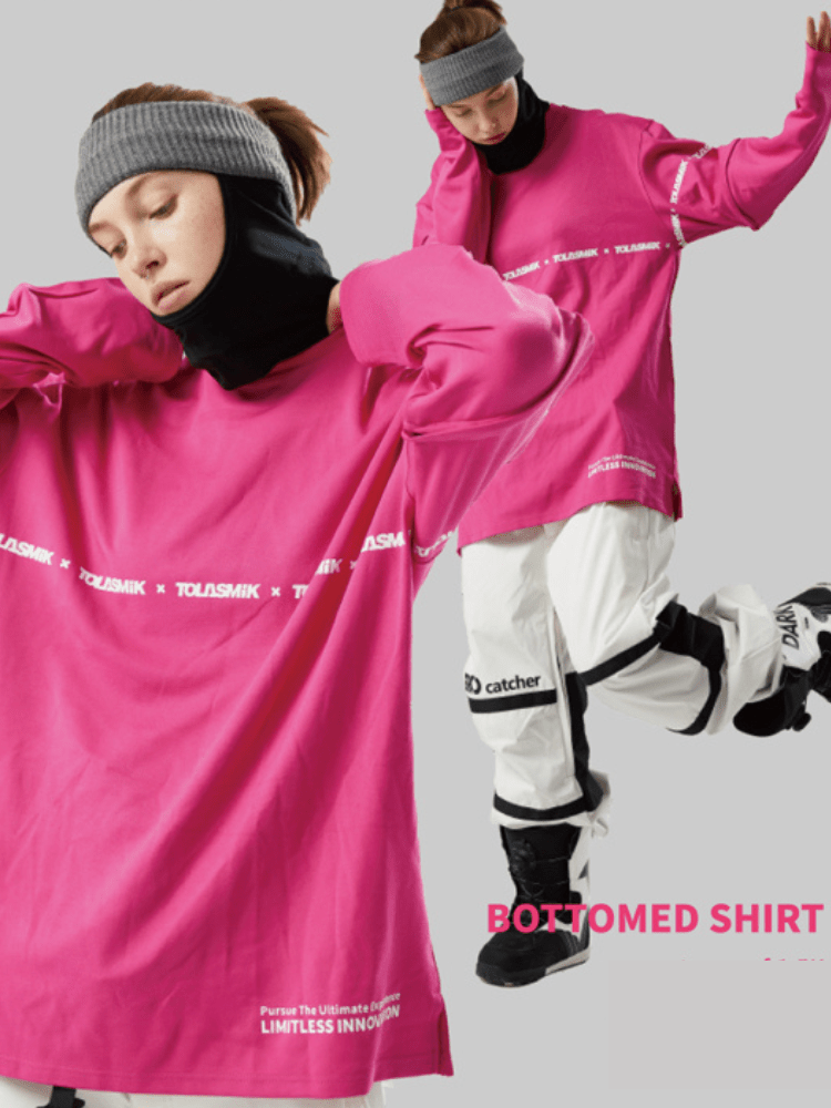 Tolasmik QUICK-DRY Sweatshirt - Pink Seris - RAKU-Snowsports Tolasmik QUICK-DRY Sweatshirt - Pink Seris - RAKU-Snowsports