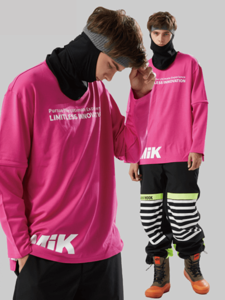 Tolasmik QUICK-DRY Sweatshirt - Pink Seris - RAKU-Snowsports Tolasmik QUICK-DRY Sweatshirt - Pink Seris - RAKU-Snowsports