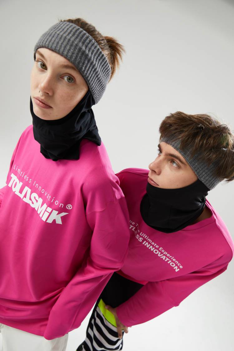 Tolasmik QUICK-DRY Sweatshirt - Pink Seris - RAKU-Snowsports Tolasmik QUICK-DRY Sweatshirt - Pink Seris - RAKU-Snowsports