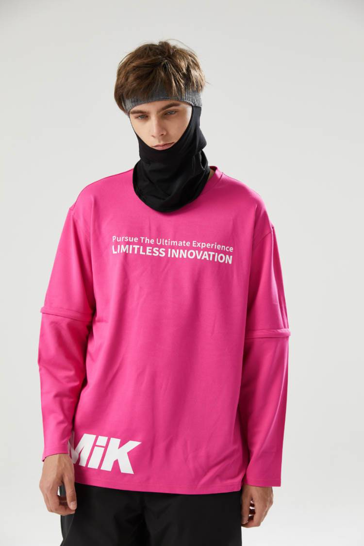 Tolasmik QUICK-DRY Sweatshirt - Pink Seris - RAKU-Snowsports Tolasmik QUICK-DRY Sweatshirt - Pink Seris - RAKU-Snowsports