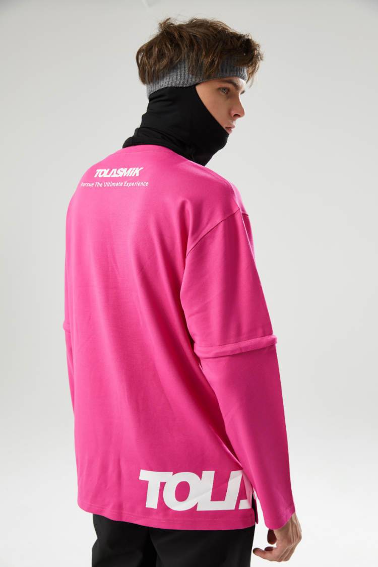 Tolasmik QUICK-DRY Sweatshirt - Pink Seris - RAKU-Snowsports Tolasmik QUICK-DRY Sweatshirt - Pink Seris - RAKU-Snowsports