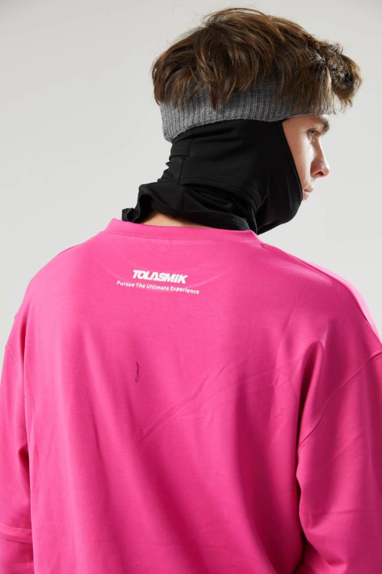 Tolasmik QUICK-DRY Sweatshirt - Pink Seris - RAKU-Snowsports Tolasmik QUICK-DRY Sweatshirt - Pink Seris - RAKU-Snowsports
