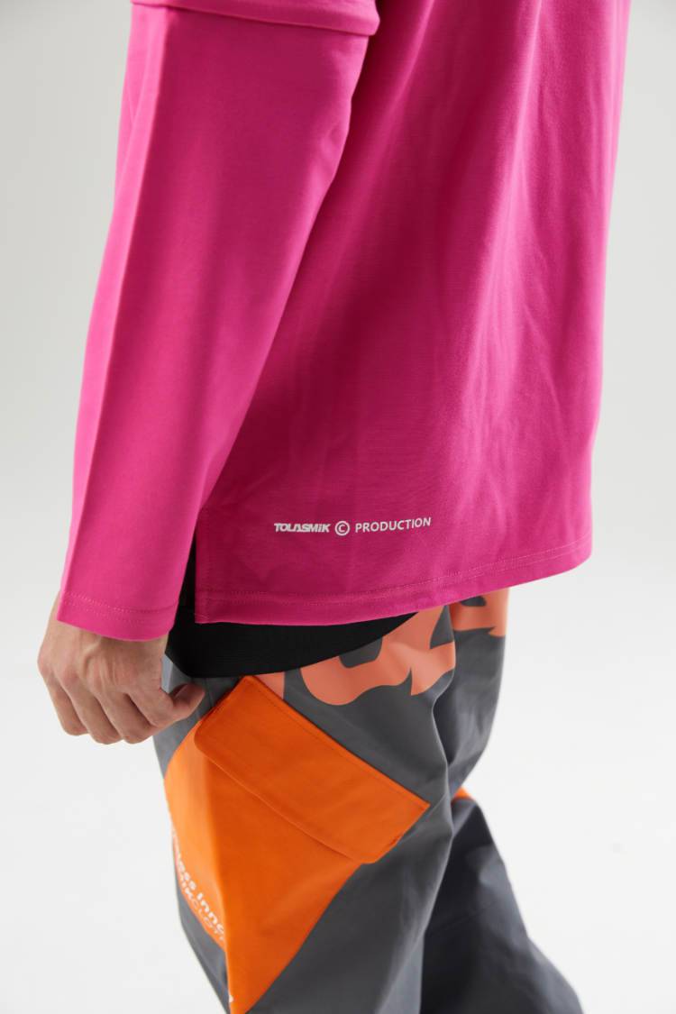 Tolasmik QUICK-DRY Sweatshirt - Pink Seris - RAKU-Snowsports Tolasmik QUICK-DRY Sweatshirt - Pink Seris - RAKU-Snowsports