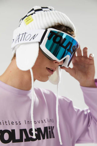 Tolasmik Beanie Helmet Hat - Chess Style