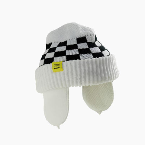 Tolasmik Beanie Helmet Hat - Chess Style