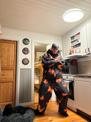 Molocoster Flame Butterfly Snow Jacket - Unisex