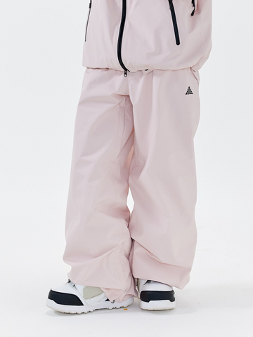 NANEND Pink 3L Winter Snow Pants - Women's