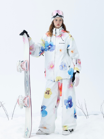 Molocoster Wild Bloom 3L Ski Suit – Unisex