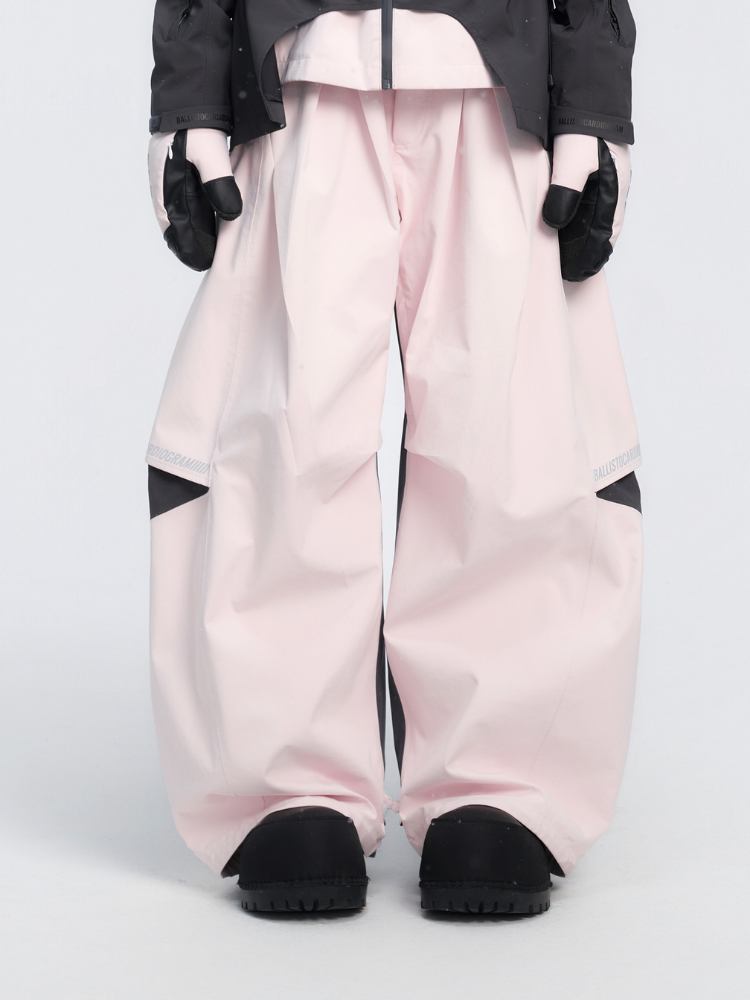 BCG Ballet Bound Pink Baggy Ski Pants - Women's