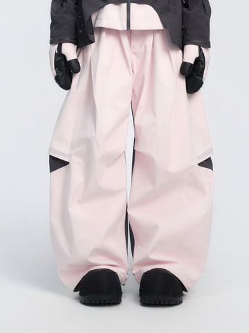 BCG Ballet Bound Pink Baggy Ski Pants - Women's