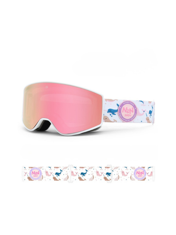 NANEND Kids OTG Ski Goggles