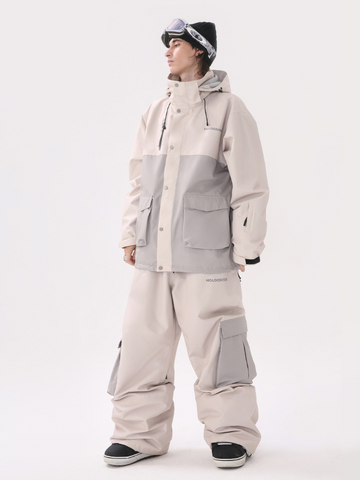 Molocoster 3L Candy Patchwork Ski Suit - Unisex