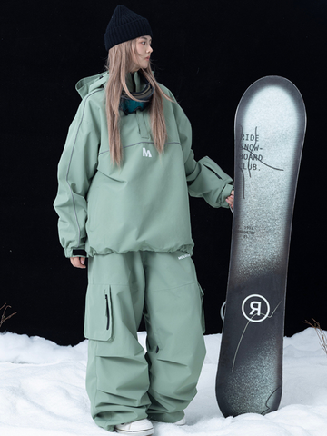 Molocoster Drift 3L Baggy Ski Fleece Pullover - Unisex