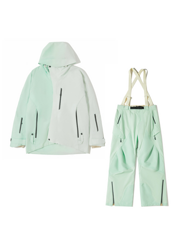 LITAN Gradient Color Mountain Snow Suit - Unisex