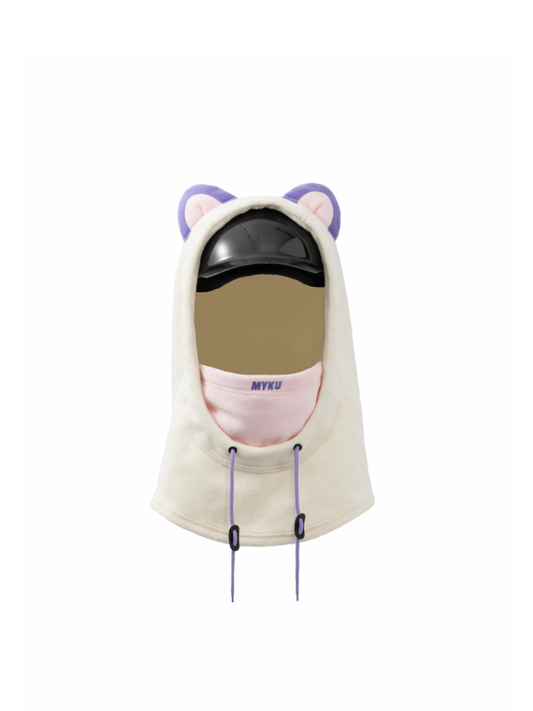 MYKU YEKE Cute Snow Helmet Hood