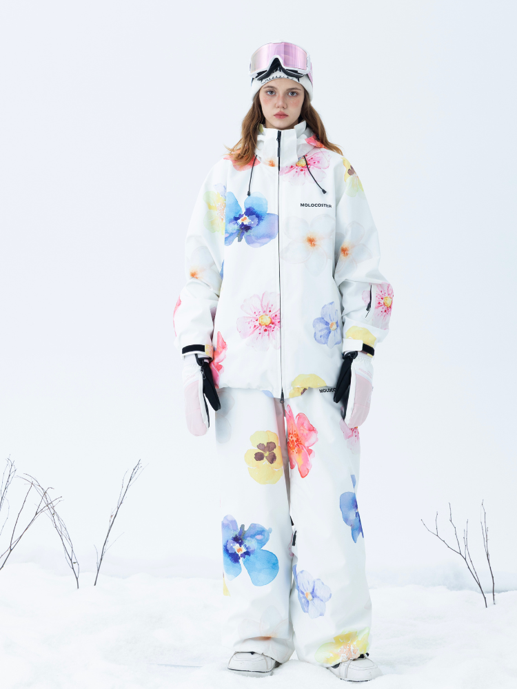 Molocoster Wild Bloom 3L Ski Suit – Unisex