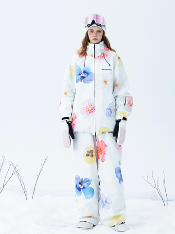 Molocoster Wild Bloom 3L Ski Suit – Unisex