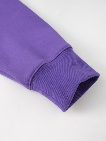 Winter Ticket Freestyle Purple Fleece Hoodie - Unisex