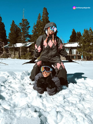 Molocoster Urban Diamond Plaid 3L Snowsuits - Unisex