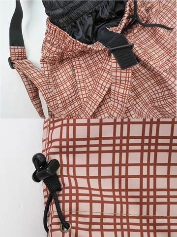 Molocoster Checkered Snow Pants - Unisex