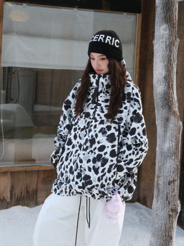 Hellystudio 3L Leopard Steeze Snow Jacket - Unisex