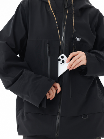 POMT Aurora 3L All-Mountain Shell Ski Jacket – Unisex