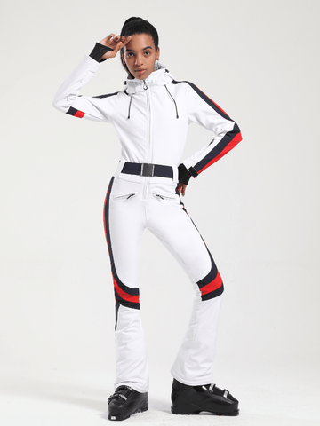 Gsou Snow Coveralls Slim Ski Jumpsuit - Women's