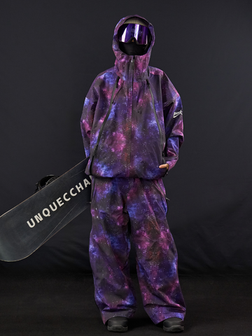 Doorek GlideFlow Galactic Shell Baggy Ski Suit - Unisex