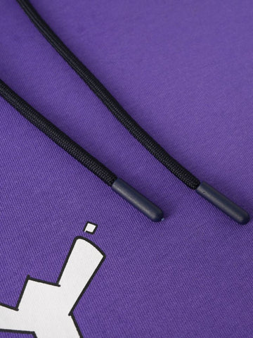 Winter Ticket Freestyle Purple Fleece Hoodie - Unisex