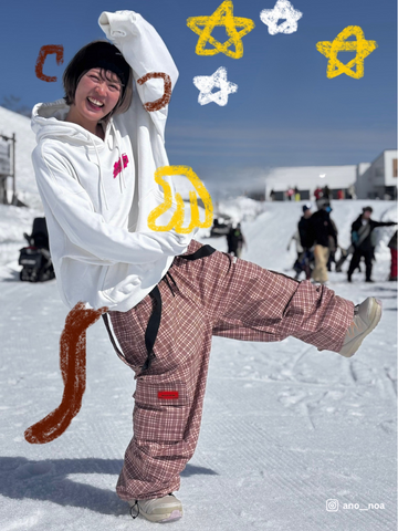 Molocoster Checkered Snow Pants - Unisex