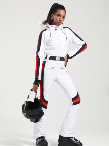 Gsou Snow Coveralls Slim Ski Jumpsuit - Women's