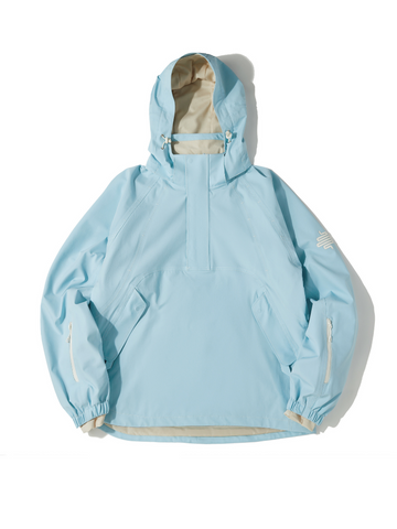 LITAN Sky Blue Soft Shell Pullover - Unisex