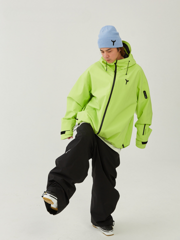 Winter Ticket Radiant Glow Yellow Snow Jacket - Unisex