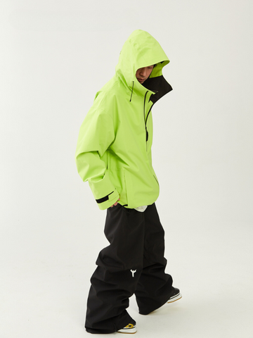 Winter Ticket Radiant Glow Yellow Snow Jacket - Unisex