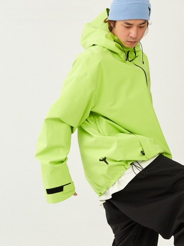 Winter Ticket Radiant Glow Yellow Snow Jacket - Unisex