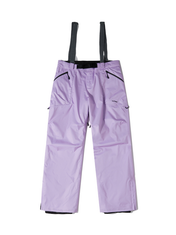LITAN Alpine Teflon Suspender Purple Pants - Unisex