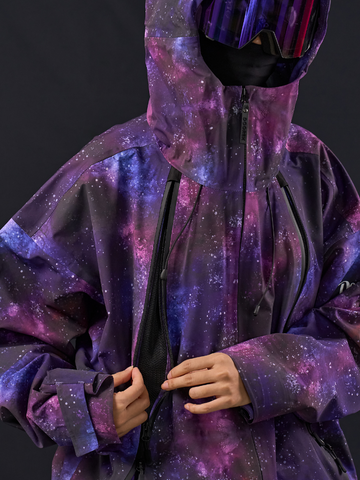 Doorek GlideFlow Galactic Baggy Ski Shell Jacket - Unisex