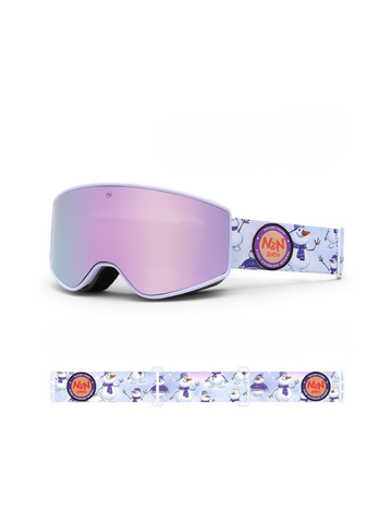 NANEND Kids OTG Ski Goggles