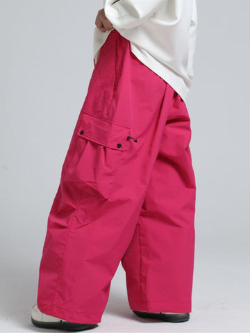 Gsou Snow Baggy Cargo Snowboard Pants - Unisex
