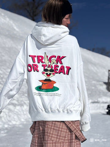 TRICKER White Frost Peak Fleece Hoodie - Women's