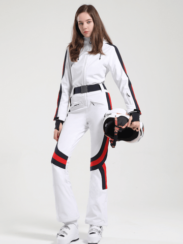 Gsou Snow Coveralls Slim Ski Jumpsuit - Women's