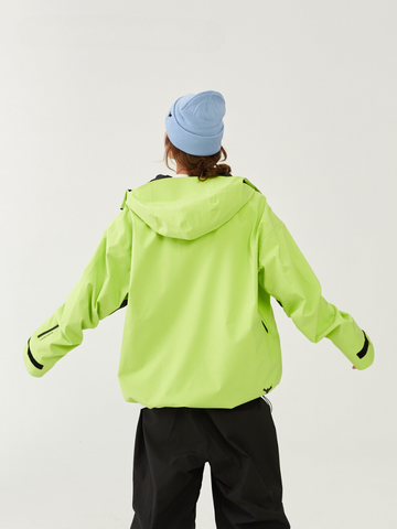 Winter Ticket Radiant Glow Yellow Snow Jacket - Unisex