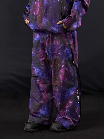 Doorek GlideFlow Galactic Shell Baggy Ski Pants - Unisex