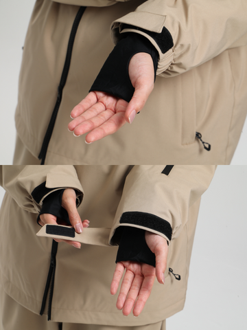 Gsou Snow Sleek Oversized Snow Jacket – Men's