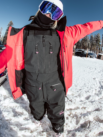 MYKU Arctic 3L Fleece Lined Snow Bibs - Unisex