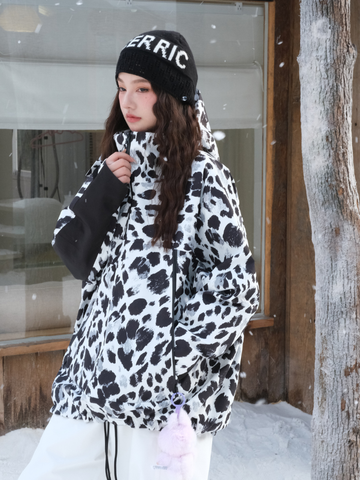 Hellystudio 3L Leopard Steeze Snow Jacket - Unisex