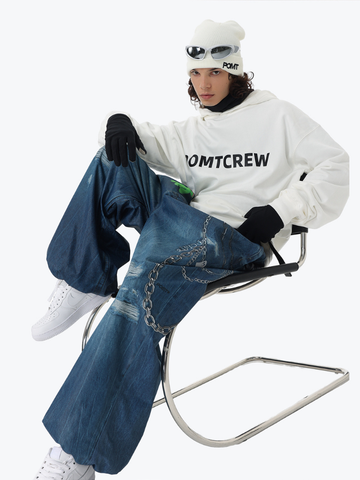 POMT Graffiti Flow Baggy Ski Pants – Unisex