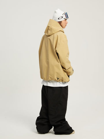 Winter Ticket 2L Snowboard Shell Pullover Ski Jacket - Unisex