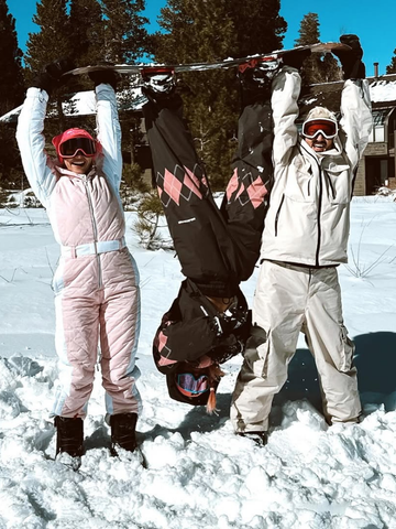 Molocoster Urban Diamond Plaid 3L Snowsuits - Unisex