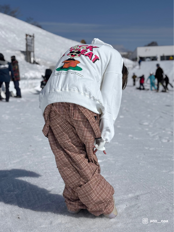 Molocoster Checkered Snow Pants - Unisex